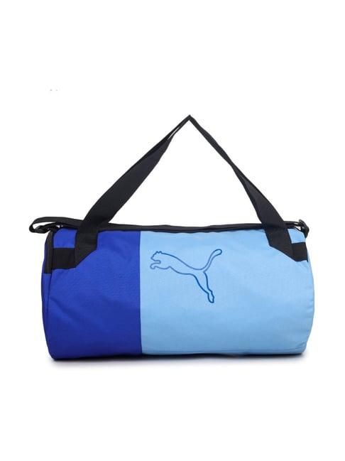 Puma Blue Supersonic Colourblocked Medium Duffle Bag