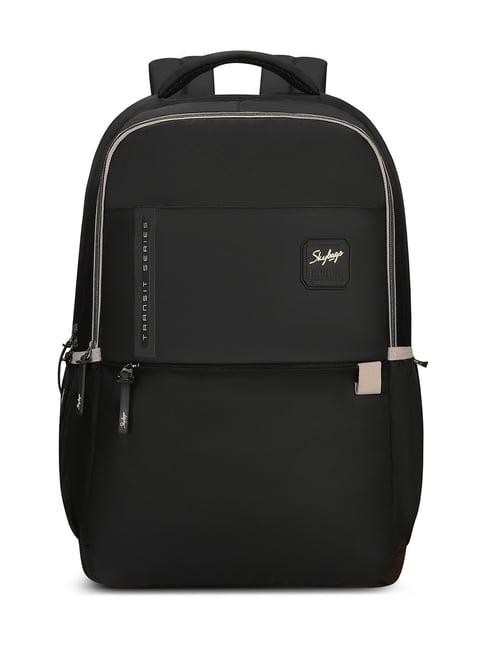 Skybags Black Transit Medium Laptop Backpack