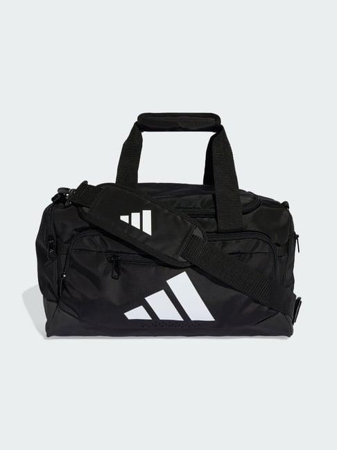 Adidas Black TRA DEF XS Printed Duffle Bag