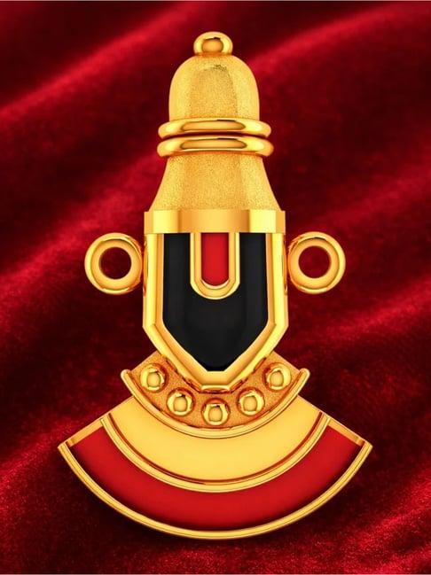 P.C. Chandra Jewellers 14k (585) Yellow Gold Shree Jagannath Idol Pendant without Chain for Women