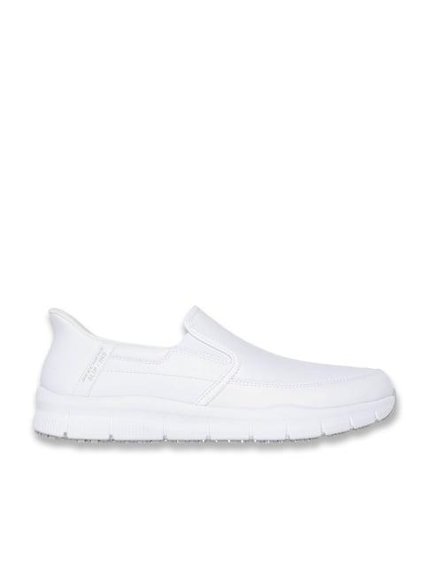 Skechers Mens NAMPA - BROXTIN SLIP INS White Shoes