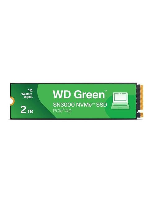 Western Digital Green SN3000 NVMe SSD 2TB, PCIe Gen4 M.2, Up to 5000MB/s