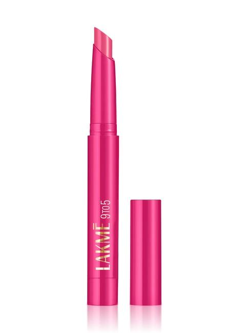 Lakme 9 To 5 Forever Matte Lip Crayon Power Pink - 1.1 gm