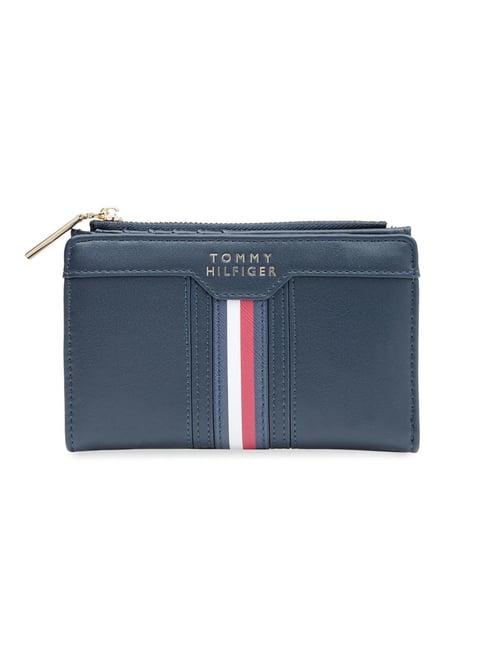 TOMMY HILFIGER Navy Ondine Striped Bi-Fold Wallet