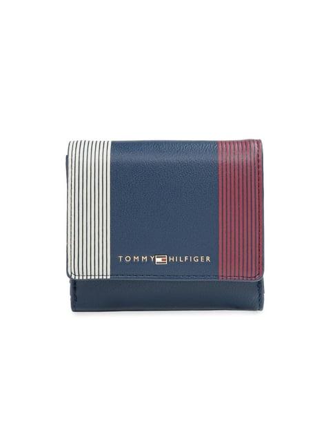 TOMMY HILFIGER Navy Azure Striped Wallet