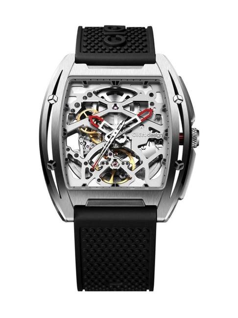 CIGA DESIGN Z031-SS01-W5BK Edge Chronograph Analog Watch For Men