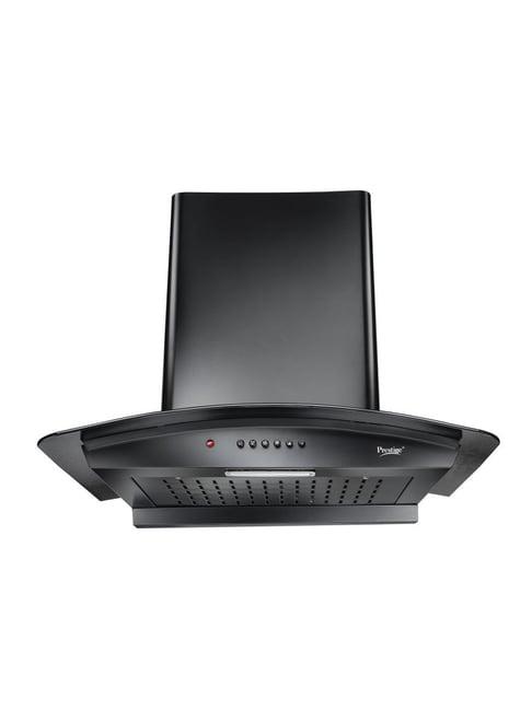 Prestige Bliss 60cm Black Chimney - 1100M3/Hr