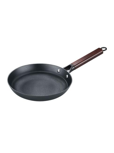 Prestige Castlite Patterned Enamel Black Fry Pan - 20cm(0.9L)