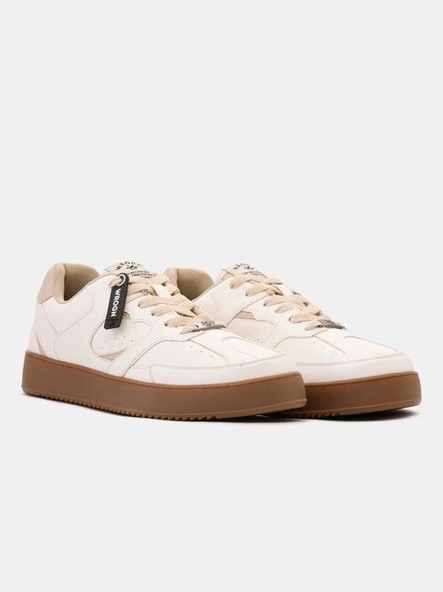 WROGN Men's White & Cream Sneakers