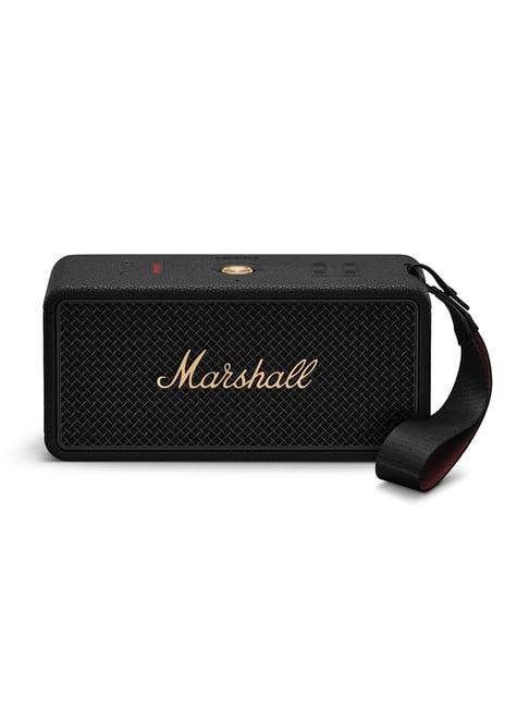 Marshall Middleton II Bluetooth Portable Bluetooth Speaker - Black and Brass (1007428)