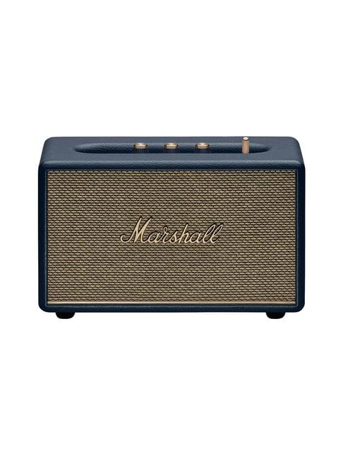 Marshall Acton III Wired Connectivity Stereo Home Speaker - Midnight Blue (ACTON3)