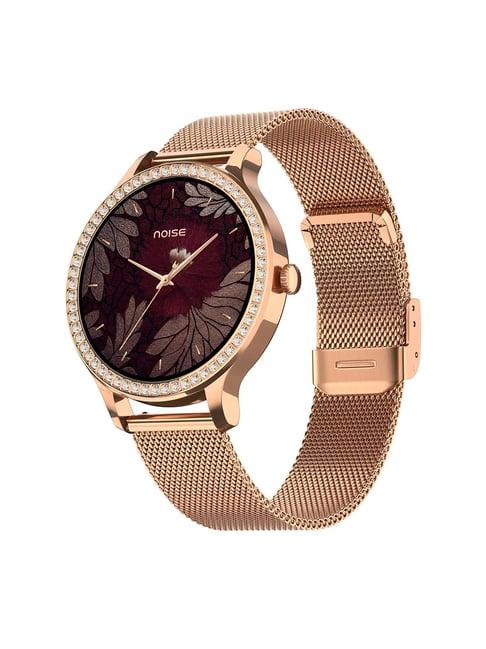 Noise Diva Araya Smart Watch - Rose Gold Link