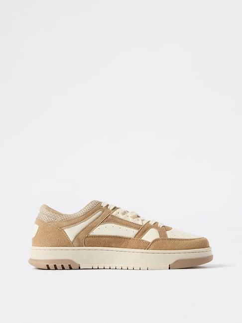 SOLEPLAY by Westside Brown Lace-Up Sneakers
