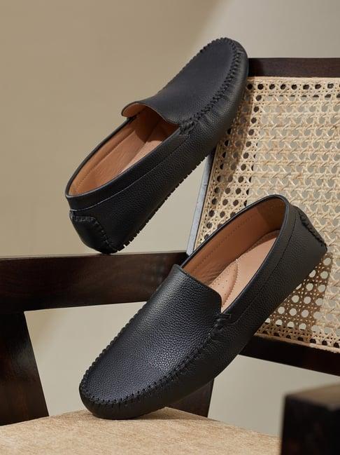 Campus Men's Elan 19 Black Loafers