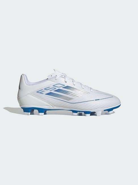 Adidas White Synthetic Football Boots
