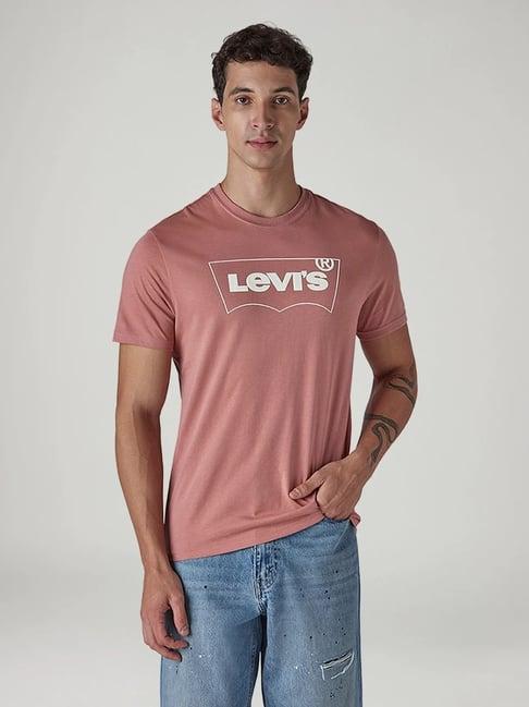 Levi's Men's Logo Printed Slim Fit Jersey T Shirt