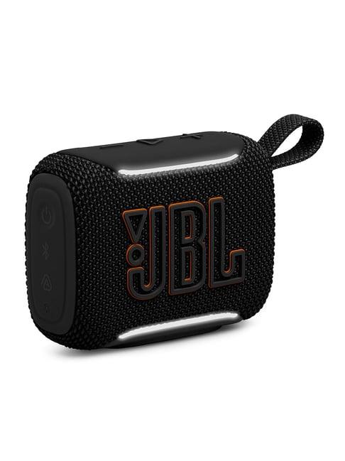 JBL Go 5 Portable Bluetooth Speaker, Waterproof and Dustproof - Black