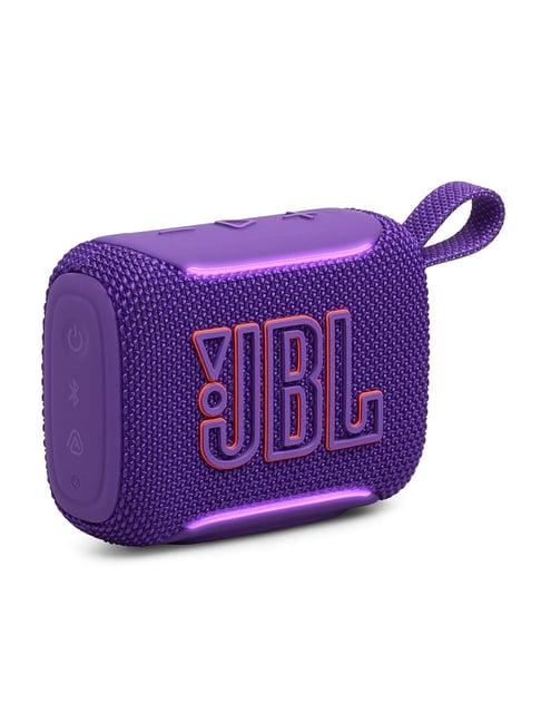JBL Go 5 Portable Bluetooth Speaker, Waterproof and Dustproof - Purple