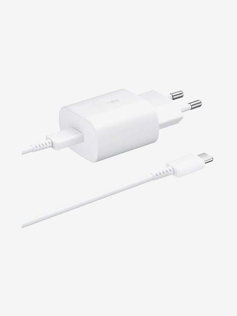 Samsung 25W Ultra Fast Charger (EP-TA800XWEGWW, White)