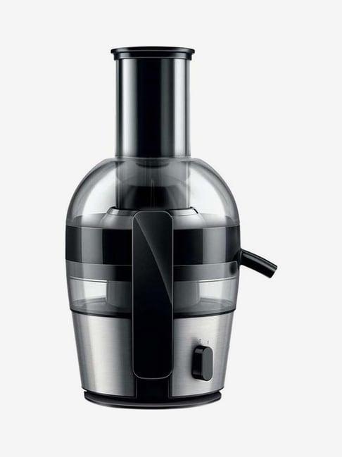 Philips Viva Collection HR1863/20 Juicer (Black & Silver)