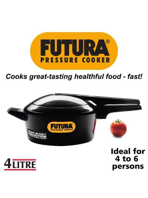 Hawkins Futura Hard Anodized Induction Compatible Pressure Cooker, 4 L