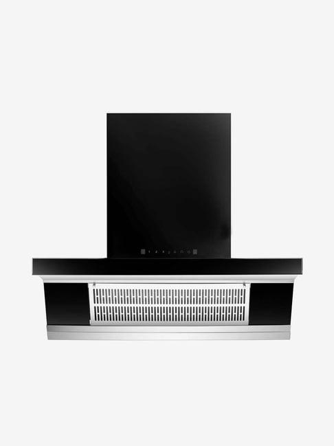 Prestige Tampa 900 1100CMH 90cm Wall Mounted Chimney (Black)