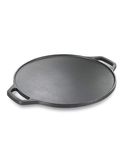 Prestige Black Cast Iron 300 mm Tawa - Set of 1
