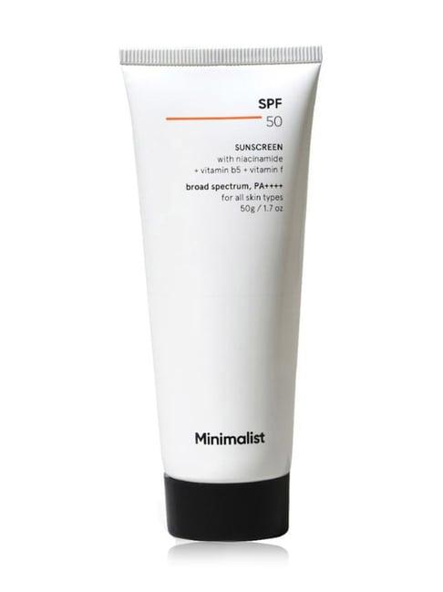 Minimalist SPF 50 Multi Vitamin Sunscreen - 50 gm