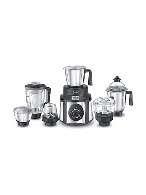 Prestige Endura 1000W 6 Jars Mixer Grinder (Silver/Black)