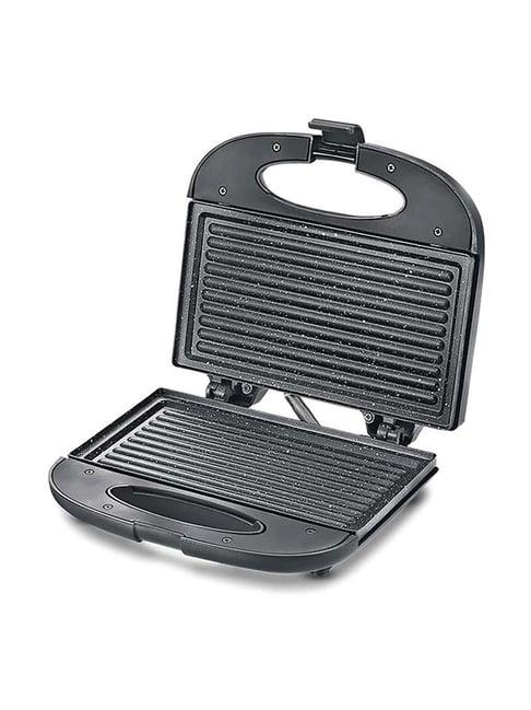 Prestige PGFSP 800W Spatter Coated Non-stick Sandwich Maker (Black)