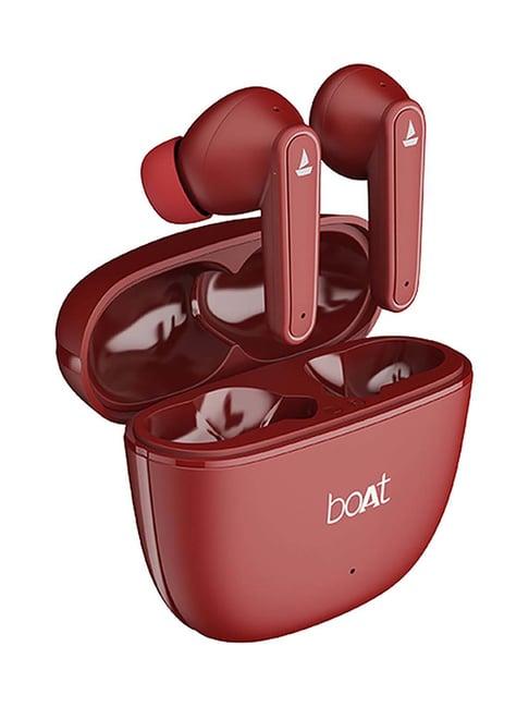boAt Airdopes 115 Earbuds with BEAST Mode for Gamers (Red)