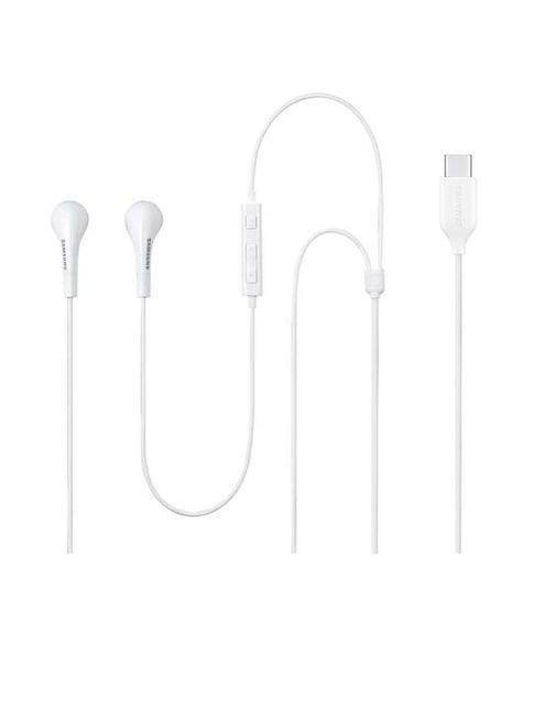 Samsung Type C Handsfree Wired Earphone (White)