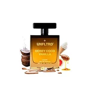 Honey Coco Vanilla Perfume | Eau De Parfum | EDP 100 ML | Long Lasting Unisex Perfume | Sweet & Gourmand Fragrance | Premium Scent | Warm & Sensual | Honey, Caramel, Coconut & Vanilla