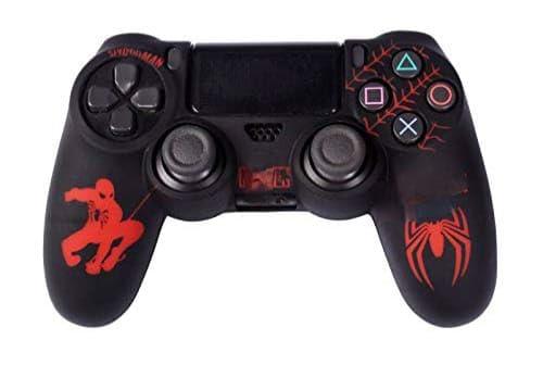 New World Spider Theme Silicon Cover for PS4 Controller,Protective Silicone Cover Case Sleeve Anti Slip Cover for PS4 Controller