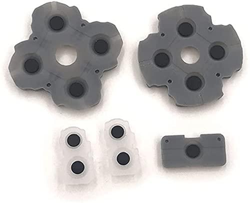 TCOS TECH PS5 Rubber Pad Replacement Conductive Silicone Rubber Pad Button Pads for PS5 PlayStation 5 Controller