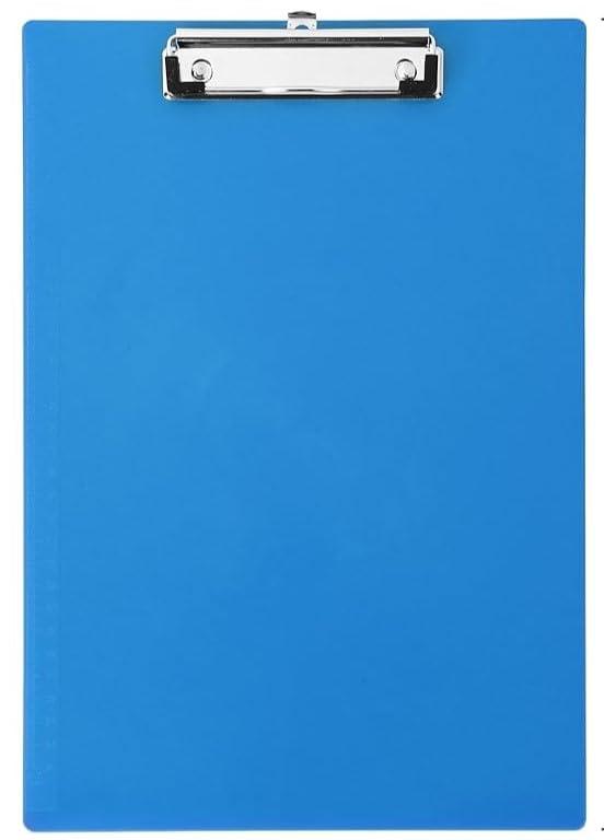 Cubic Light Blue Premium Exam Clipboard | 35 X 24 Size | Unbreakable Writing Pad for Students, Office & Competitive Exams