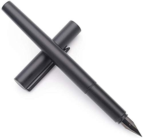 GOLD LEAF JINHAO 35 Series Fountain Pen (Matte Black, Fine Nib 0.5mm)