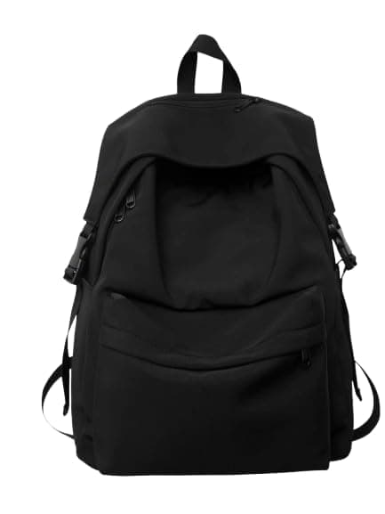 ProArch 29L Backpack | School Bag | 3 Compartments | School & College Backpack for Men and Women | Big Volume Design | Casual Backpack | Daypack | Travel Backpack | (Black)