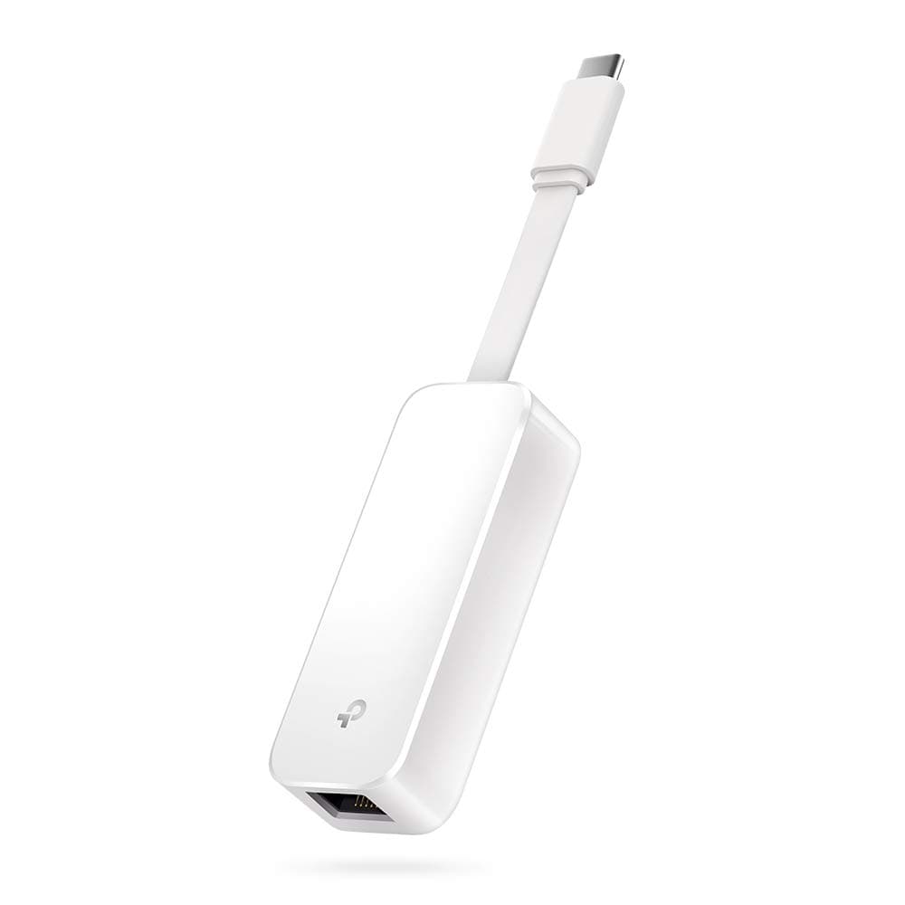 TP-Link UE300C USB Type-C to RJ45 Gigabit Ethernet Network Adapter/RJ45 LAN Wired Adapter for Ultrabook, Chromebook, Laptop, Desktop, Plug & Play, USB 3.0, Foldable and Portable Design