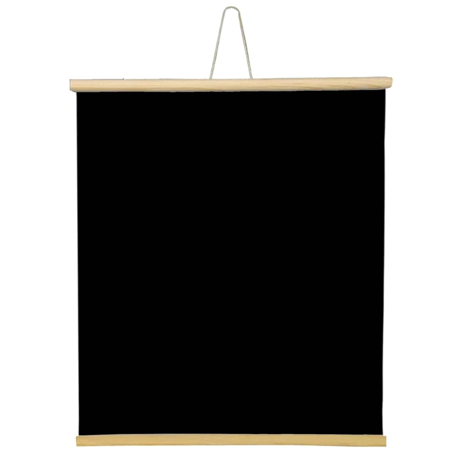 4MYL 20x30 Inch Black Board for Kids for Home Study Room Accessories Chalk Notice Board, Teaching Board, Writing Board for Student, Office, School