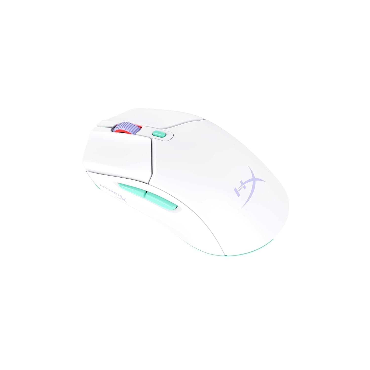 HyperX Pulsefire Haste 2 Core Dual Wireless RGB Gaming Mouse, Up to 12K DPI, HyperX Custom Core Sensor, 70g Lightweight, 100 Hr Battery Life, 1K Hz Polling Rate, 24 Months Warranty - White [8R2E7AA]
