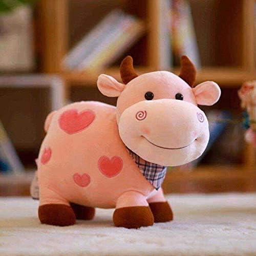 Storescent Cute Cow Plush Soft Toy | Adorable Animal Stuffed Toy for Kids | Home Decor for Boys & Girls | Soft & Huggable Plush Cow 25cm