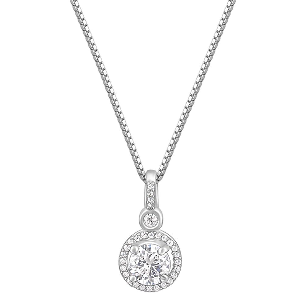 GIVA 925 Silver Drizzle Drop Pendant With Box Chain|Gifts For Girlfriend,Rakshabandhan Gift For Sister Bhabhi,Gifts For Women&Girls|With Certificate Of Authenticity And 925 Stamp|6 Month Warranty*