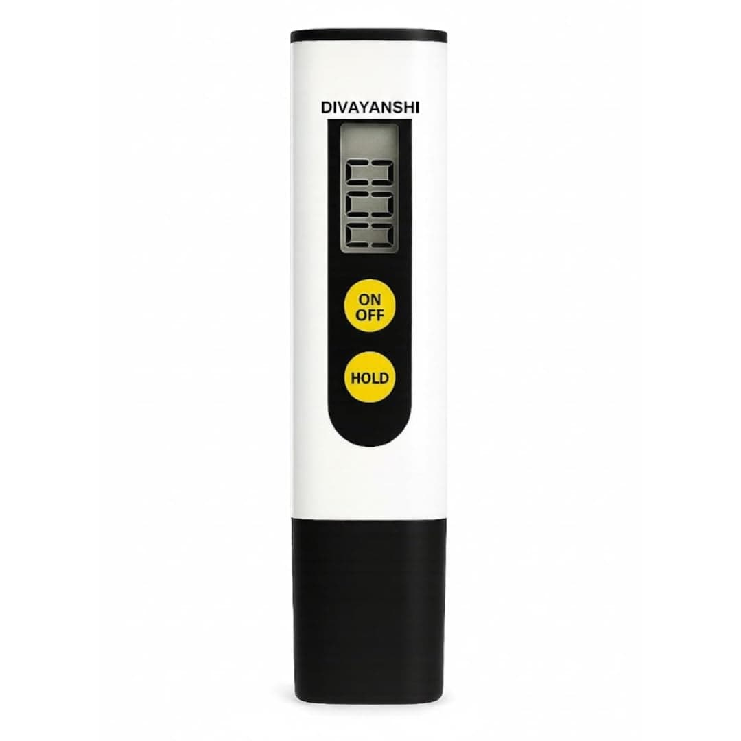 Divayanshi TDS Meter for Water Testing | Digital Water Tester & PPM Meter | Total Dissolved Solids Meter for Drinking Water, RO, Aquarium, Hydroponics & Borewell | Instant LCD Display