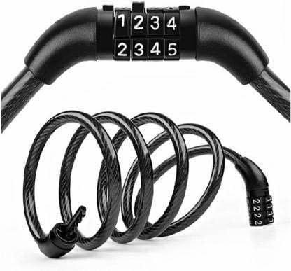 Gadget Deals- Cycle Locks for Bicycle | Cycle Lock | Helmet Lock | Helmet Lock for Mens Bike | Cycle Lock Number Password | Bike Lock - Pack of 1 Key Less Lock