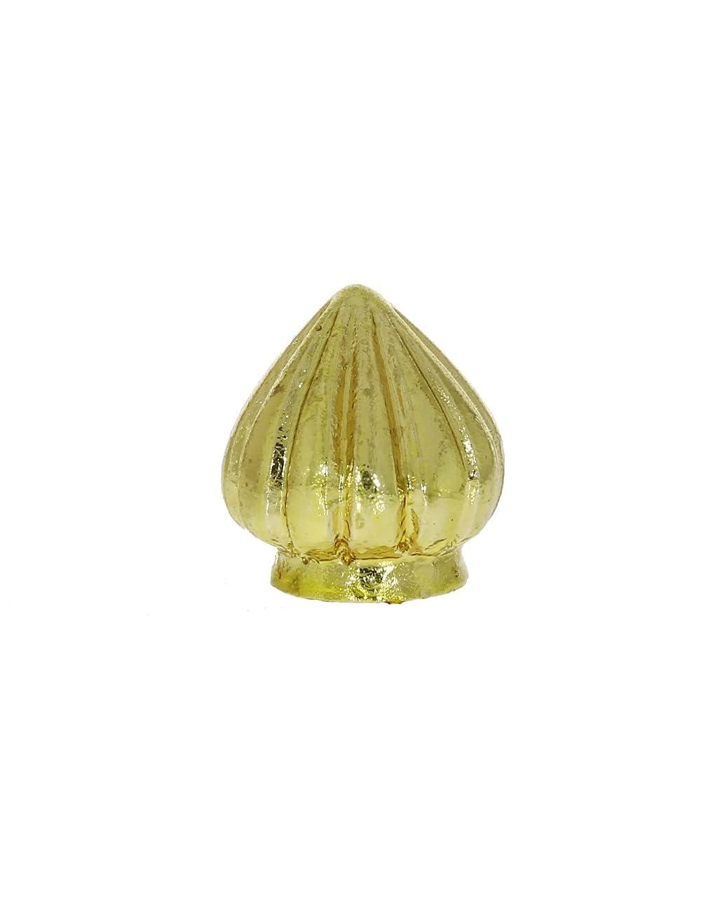 Anuradha Small Size Golden Finish Modak for Ganpati Festival