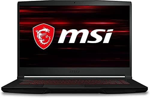 MSI GF63 Intel Core i7 10th Gen 15.6 inches Thin Gaming Laptop (8GB/1 TB HDD/256 GB SSD/Windows 10 Home/4 GB Graphics/NVIDIA GeForce GTX 1650 Max Q/60 Hz) GF63 Thin 10SCXR-1617-IN (Black, 1.86 KG)