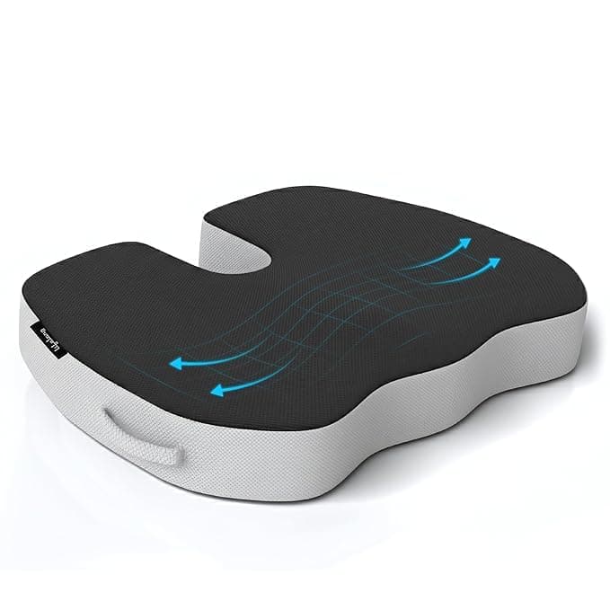 Lifelong Coccyx Cushion | Donut Pillow for Tailbone Pain | Coccyx Cushion for Tailbone Pain | Multipurpose Tailbone Pain Relief Cushion for Sitting | Coccyx Pillow Seat Cushion (LLCC12)