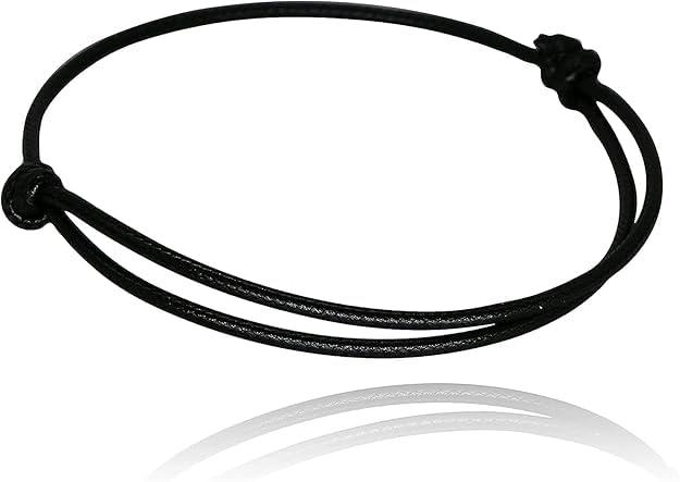 Ringzanio Black Thread Nazariya anklet Protection Bracelet band For Women Girl |Men. Simple Nazar Battu Payal Anklet Kala dhaga unisex bangle positive energy Dhori Handmade