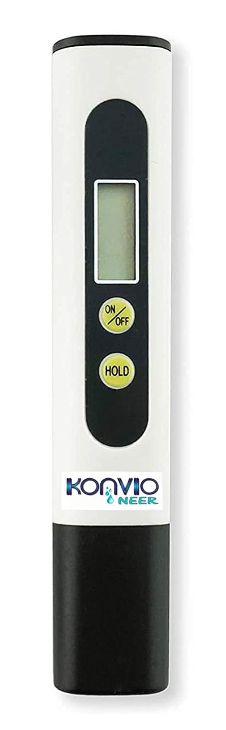 Konvio Neer TDS Meter for Water Testing | Digital TDS meter| PPM Tester for Drinking Water, RO, Aquarium & Hydroponics | Total Dissolved Solids meter